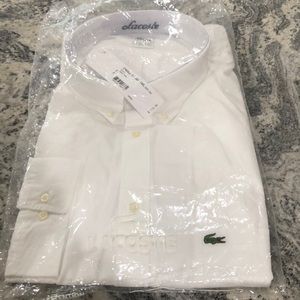 NWT Men’s Big and Tall Lacoste Dress Shirt